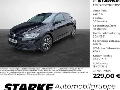 Neu VW Polo Life 95 PS (69 kW) 2026 Grau Kleinwagen