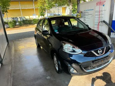Gebraucht Nissan Micra Acenta 80 PS (58 kW) 2014 Schwarz Kleinwagen