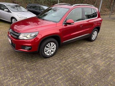 Gebraucht VW Tiguan Sportline 160 PS (117 kW) 2013 Wild cherry red metallic SUV
