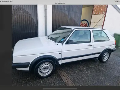 Brugt VW Golf II 54 HK (39 kW) 1989 Hvid Hatchback