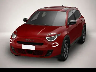 Neu Fiat 600 Icon 110 PS (80 kW) 2026 Rot SUV