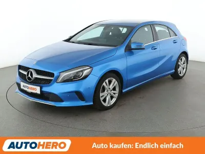 Brugt Mercedes A180 Urban 122 HK (89 kW) 2016 Blå Sedan