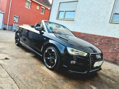 Gebraucht Audi A3 Cabriolet S-Line 150 PS (110 kW) 2015 Schwarz Cabrio
