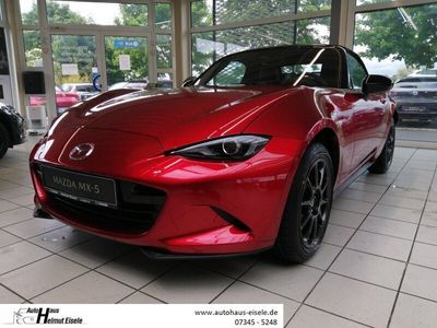 Neu Mazda MX5 Homura-Line 132 PS (97 kW) 2025 Soul red crystal m Cabrio