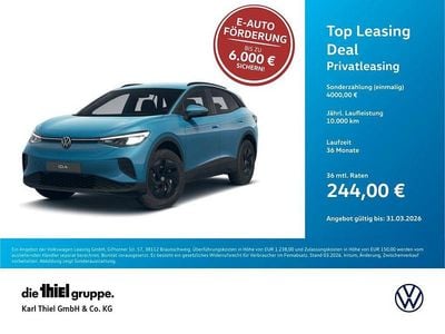 Neu VW ID.4 Pure 139 kW (190 PS) 2026 Blau SUV