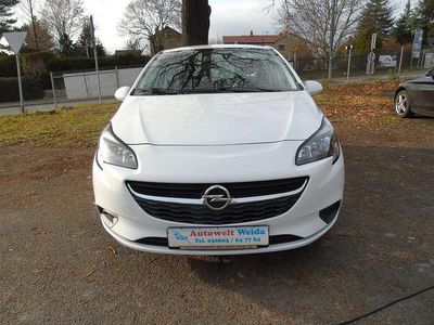 Gebraucht Opel Corsa Edition 69 PS (50 kW) 2015 Schneeweiss/summitwhite/arctic Kleinwagen