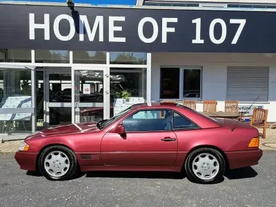 Gebraucht Mercedes SL500 320 PS (235 kW) 1992 Rot Cabrio