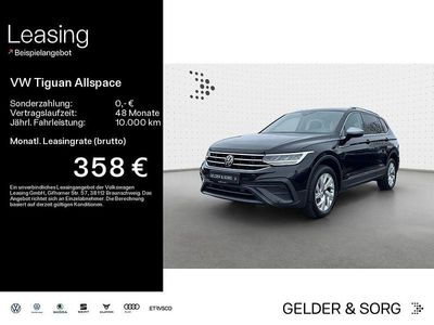 Deep black perleffekt Gebraucht 2022 VW Tiguan Allspace Life SUV | 26.990 € (Guter Preis)