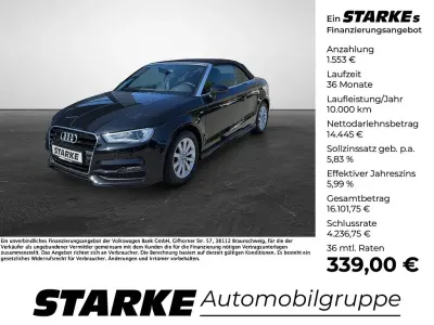 Gebraucht Audi A3 Cabriolet S-Line 179 PS (131 kW) 2014 Schwarz Cabrio