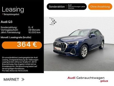 Gebraucht Audi Q3 S-Line 150 PS (110 kW) 2025 Navarrablau metallic SUV