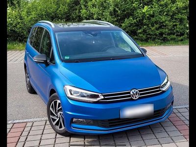 Gebraucht VW Touran 116 PS (85 kW) 2018 Blau Van / Kleinbus