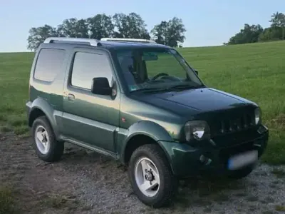 Gebraucht Suzuki Jimny 82 PS (60 kW) 2001 Grün SUV