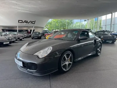 Gebraucht Porsche 996 Turbo 420 PS (308 kW) 2004 Schiefergrau Coupé