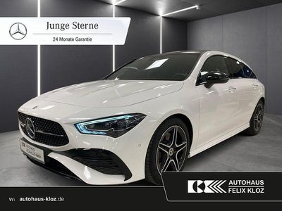 Weiß Gebraucht 2024 Mercedes CLA200 Shooting Brake AMG Kombi | 36.900 € (Etwas zu teuer)