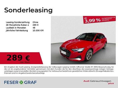 Progressivrot metallic Gebraucht 2025 Audi A3 Ambiente Limousine | 34.990 € (Fairer Preis)