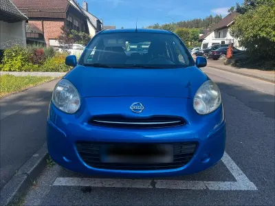 Gebraucht Nissan Micra 80 PS (58 kW) 2011 Blau Kleinwagen