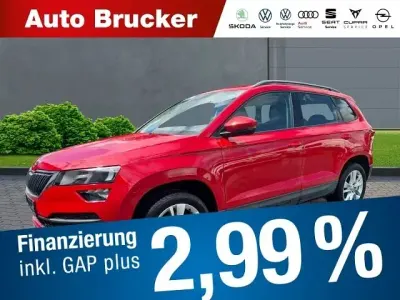 Gebraucht Skoda Karoq Ambition 150 PS (110 kW) 2018 Rot SUV