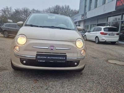 Beige cappuccino (moccalatte) Gebraucht 2014 Fiat 500 Lounge Limousine | 8.900 € (Etwas zu teuer)