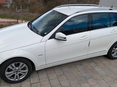 Usata Mercedes C180 Avantgarde 156 CV (114 kW) 2011 Bianco Station wagon