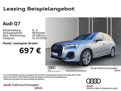 Gebraucht Audi Q7 S-Line 340 PS (250 kW) 2025 Silber SUV