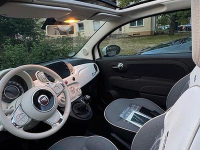 Gebraucht Fiat 500C Lounge 69 PS (50 kW) 2019 Weiß Cabrio