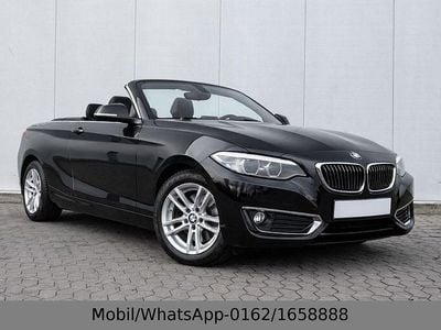 Gebraucht BMW 220 Luxury Line 184 PS (135 kW) 2017 Schwarz Cabrio