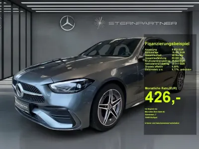 Gebraucht Mercedes C220 AMG 197 PS (144 kW) 2024 Grau Limousine