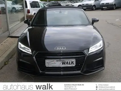 Gebraucht Audi TT Roadster S-Line 184 PS (135 kW) 2015 Schwarz Cabrio