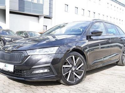 Gebraucht Skoda Octavia SportLine 150 PS (110 kW) 2023 Schwarz Limousine