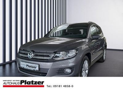 gebraucht VW Tiguan Lounge Sport & Style AHK Navi Mehrzonenklima Ambiente Beleuchtung SHZ Rückfahrkam.