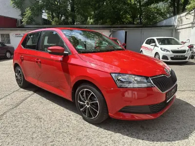 Usata Skoda Fabia Ambition 60 CV (44 kW) 2021 Rosso Utilitaria