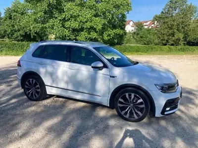Gebraucht VW Tiguan R-line 179 PS (131 kW) 2017 Weiß SUV