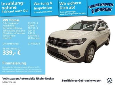 Gebraucht VW T-Cross 116 PS (85 kW) 2025 Ascotgrau SUV