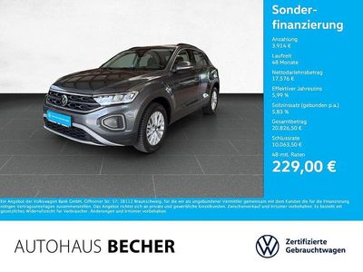 Brugt VW T-Roc Life 110 HK (80 kW) 2022 Grå SUV