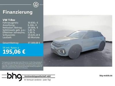 Used VW T-Roc R-line 150 HP (110 kW) 2025 Grey SUV