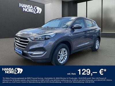 Gebraucht Hyundai Tucson Classic 132 PS (97 kW) 2016 Grau / thunder grey (metallic) SUV