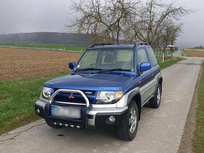 Gebraucht Mitsubishi Pajero 120 PS (88 kW) 2000 Blau SUV