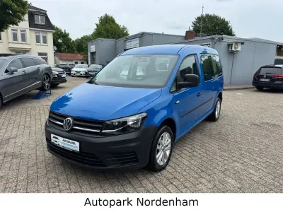 Gebraucht VW Caddy Maxi 102 PS (75 kW) 2018 Blau Van / Kleinbus