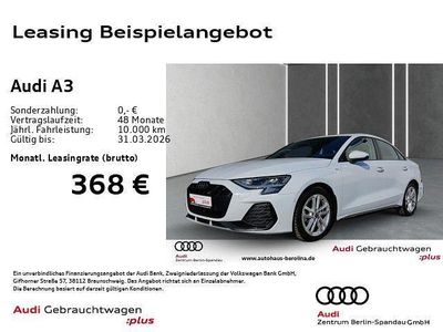 Gebraucht Audi A3 S-Line 116 PS (85 kW) 2025 Weiß Limousine