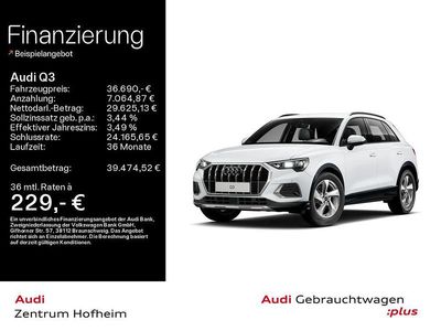 Gebraucht Audi Q3 Advanced 150 PS (110 kW) 2025 Gletscherweiß metallic SUV