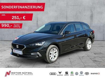 Usata Seat Leon ST Style 150 CV (110 kW) 2022 Nero Station wagon