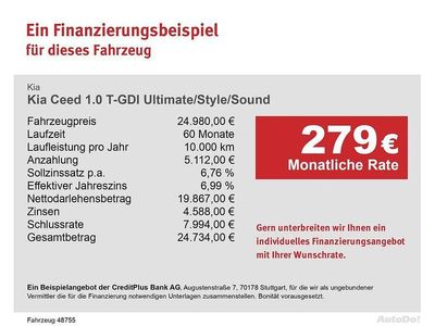 Usata Kia Ceed Style 101 CV (74 kW) 2026 Argento Utilitaria