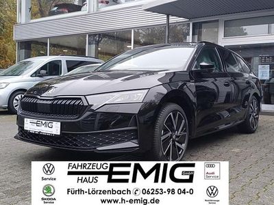 Neu Skoda Octavia SportLine 150 PS (110 kW) 2025 Schwarz Kombi