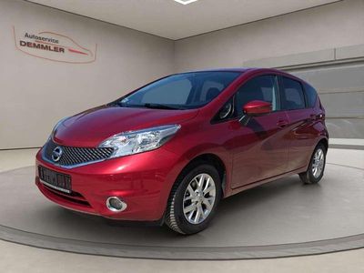 Usado Nissan Note Acenta 80 HP (58 kW) 2014 Vermelho Citadino