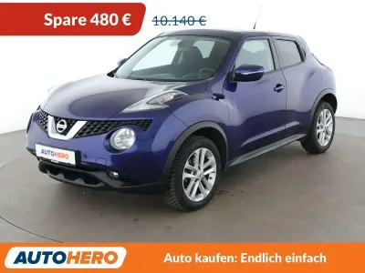 Gebraucht Nissan Juke Acenta 116 PS (85 kW) 2016 Blau SUV