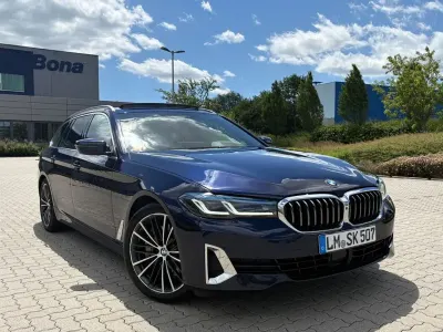 Gebraucht BMW 530 Luxury Line 286 PS (210 kW) 2021 Blau Kombi