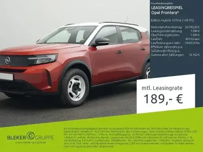 Gebraucht Opel Frontera Edition 145 PS (106 kW) 2025 Orange SUV