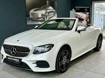 Gebraucht Mercedes E400 AMG 333 PS (244 kW) 2018 Weiß Cabrio