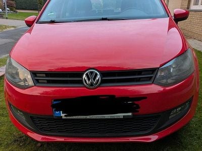 Gebraucht VW Polo Match 90 PS (66 kW) 2012 Rot Kleinwagen