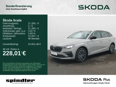 Gebraucht Skoda Scala Tour 116 PS (85 kW) 2025 Grau Kleinwagen